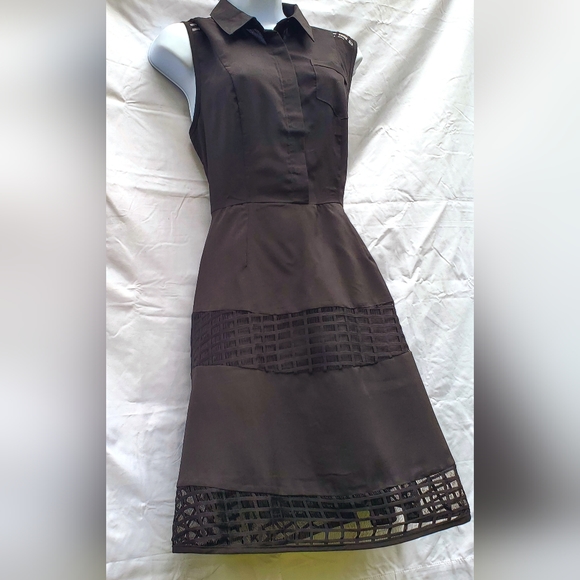 Signature Collection Black Midi Dress - Picture 6 of 7